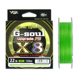 Fir textil YGK G-Soul X8 Upgrade PE 150m 0.171mm / 22lb